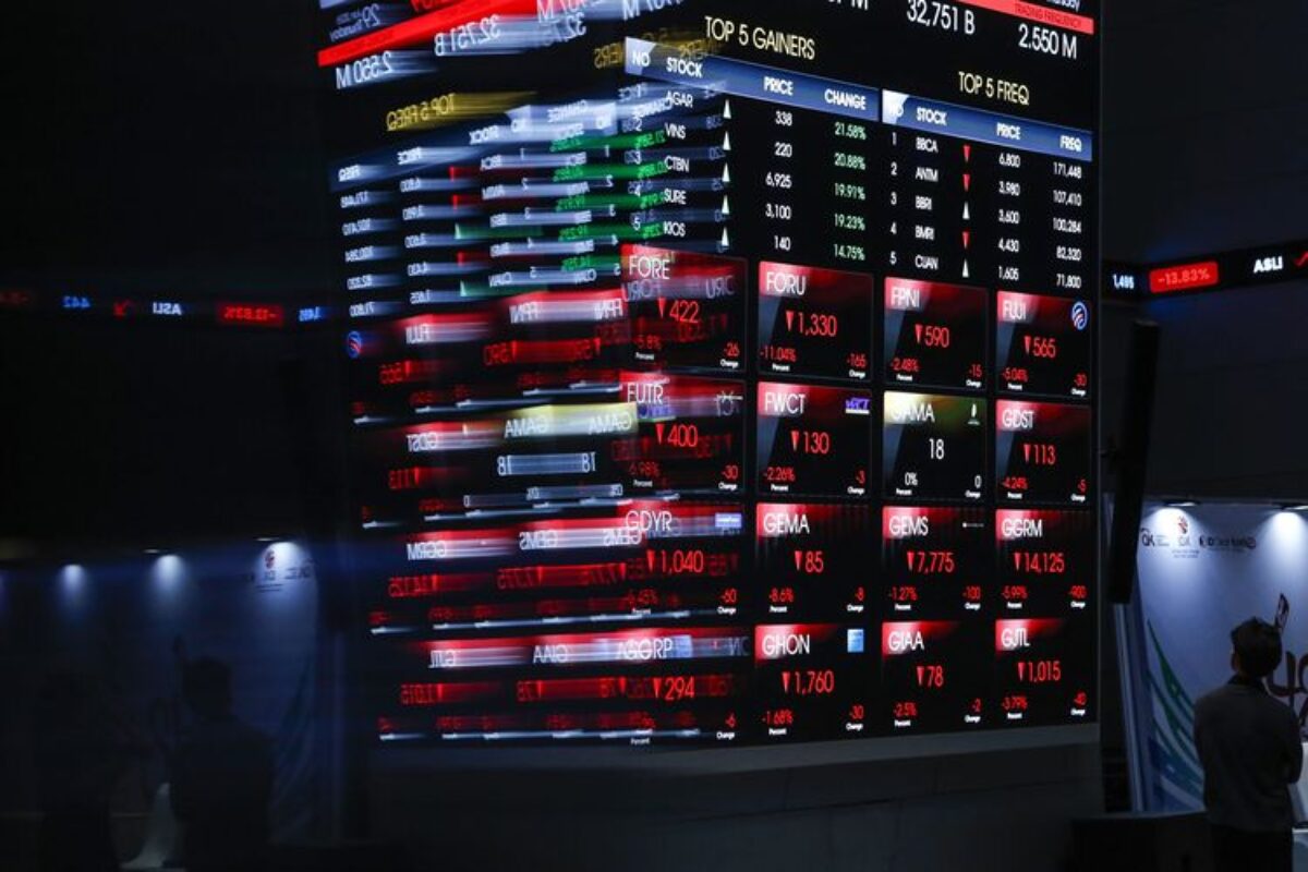 IHSG Ditutup di Zona Merah, Turun 0,24 Persen ke Level 7.541,61
