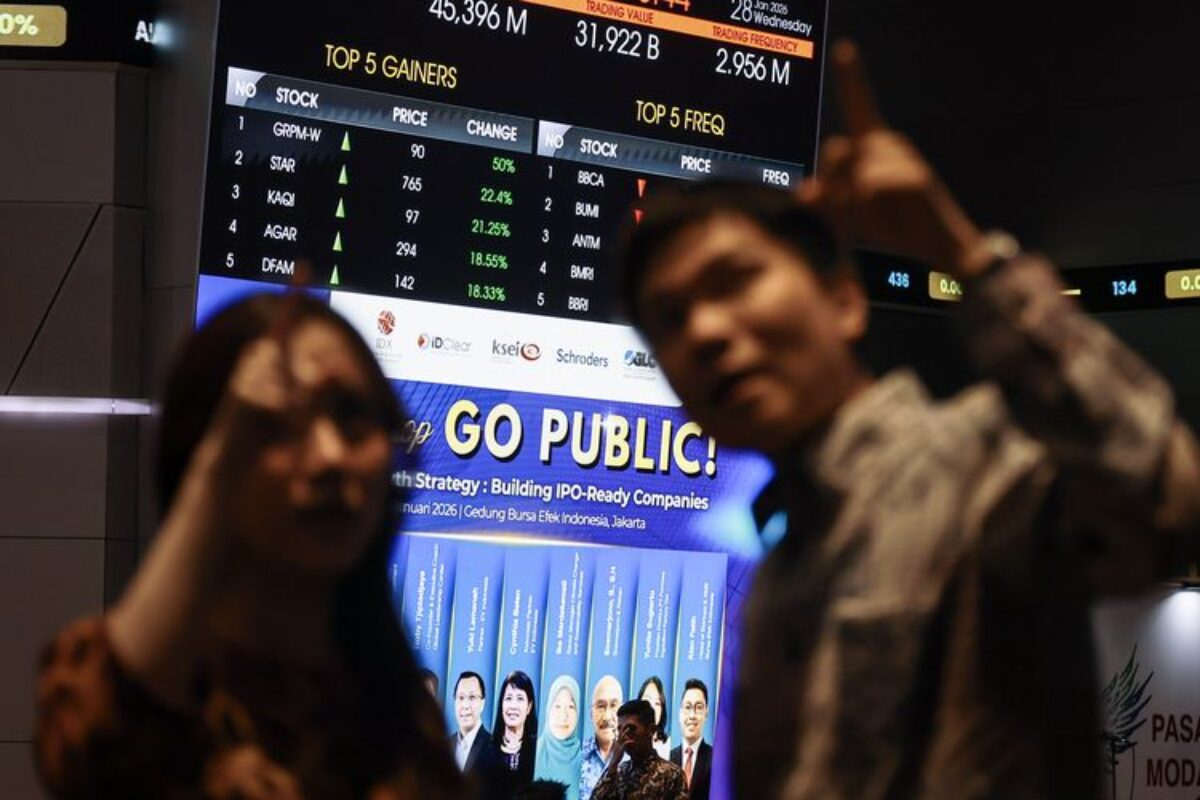 IHSG Dibuka Melemah ke 7.551, Investor Cermati Arah Suku Bunga
