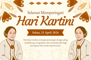 100 Kata-kata Selamat Hari Kartini 2026 Penuh Makna, Cocok Dibagikan ke Medsos