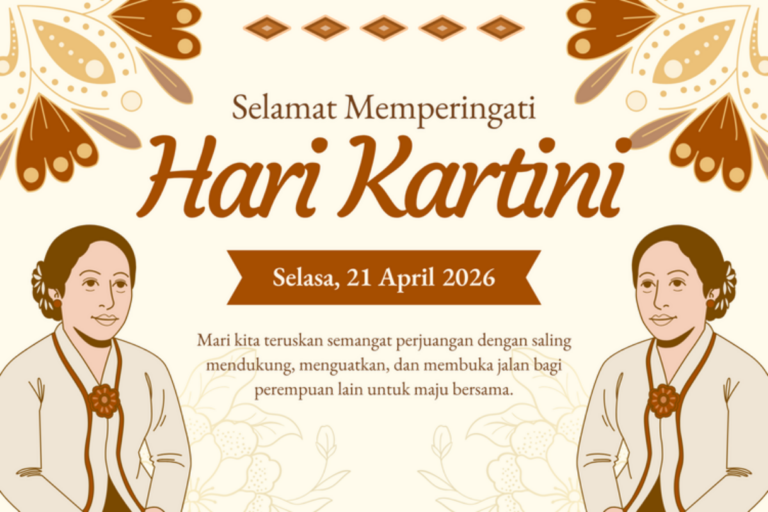 100 Kata-kata Selamat Hari Kartini 2026 Penuh Makna, Cocok Dibagikan ke Medsos