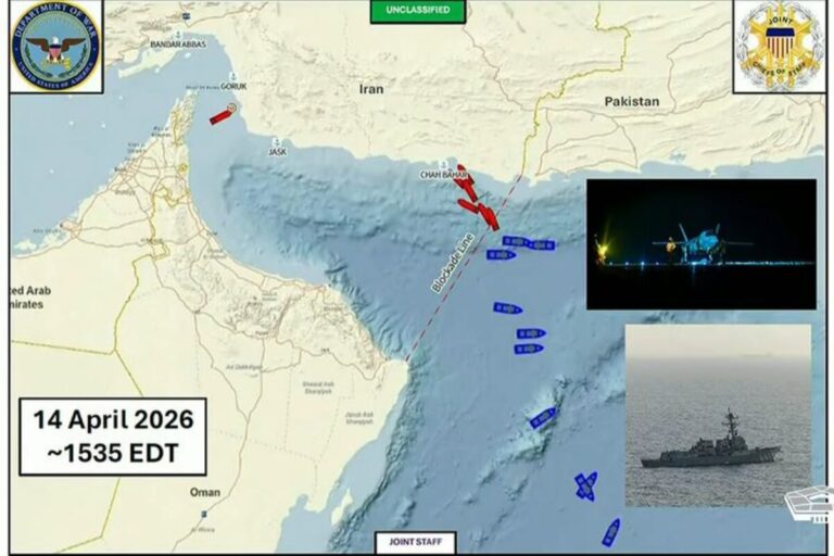 AS Klaim Usir 27 Kapal sejak Blokade Selat Hormuz Dimulai