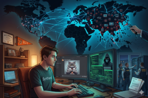 Meme Kucing Berdasi Ungkap Jaringan Hacker Paling Berbahaya