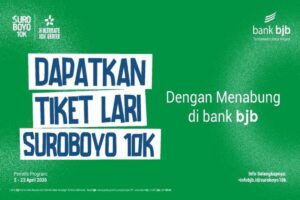 Dukung Gaya Hidup Sehat, Bank BJB Hadirkan Promo Spesial Suroboyo 10K