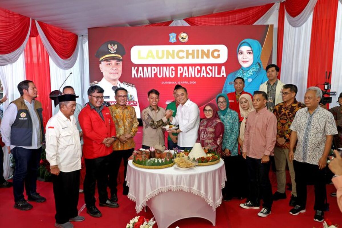 Pemkot Surabaya Gaspol Kampung Pancasila, 12.000 ASN dan Pemuda Turun Dampingi 1.361 RW