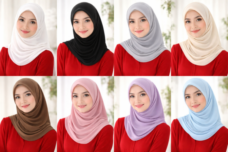 Baju Merah Cocok dengan Jilbab Warna Apa? Ini 15 Kombinasinya