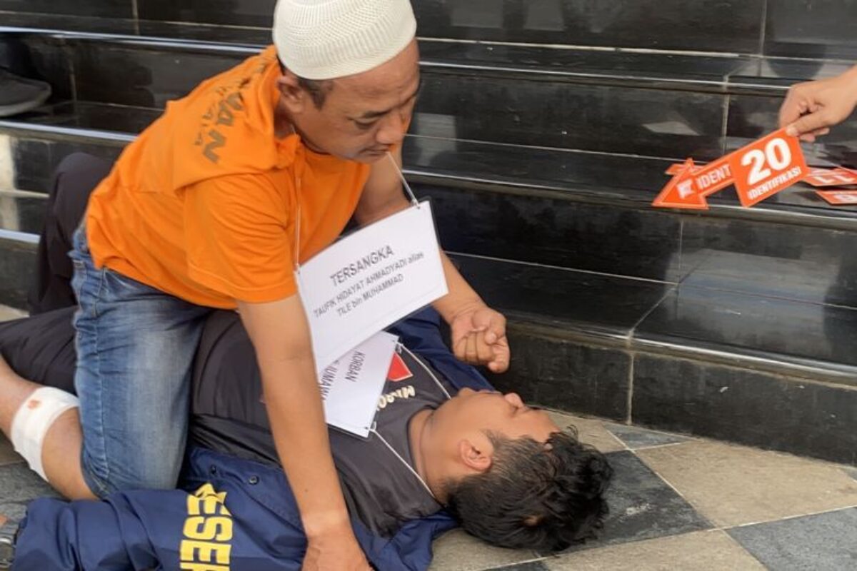 Polisi Gelar Rekonstruksi Pembunuhan Wanita di Tangsel, Total 38 Adegan Diperagakan