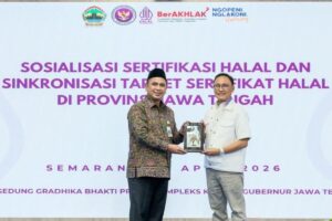 576.000 Bidang Usaha di Jateng Ditarget Dapat Sertifikasi Halal, Pemda Diminta Andil