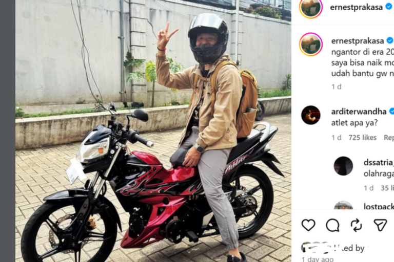 Ernest Prakasa Pamer Kawasaki Athlete Lawas, Ini Spesifikasinya