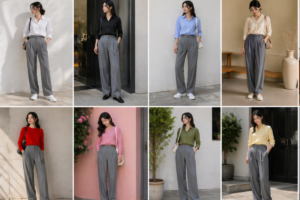 Celana Abu-abu Cocok dengan Baju Warna Apa? Ini 10 Kombinasinya