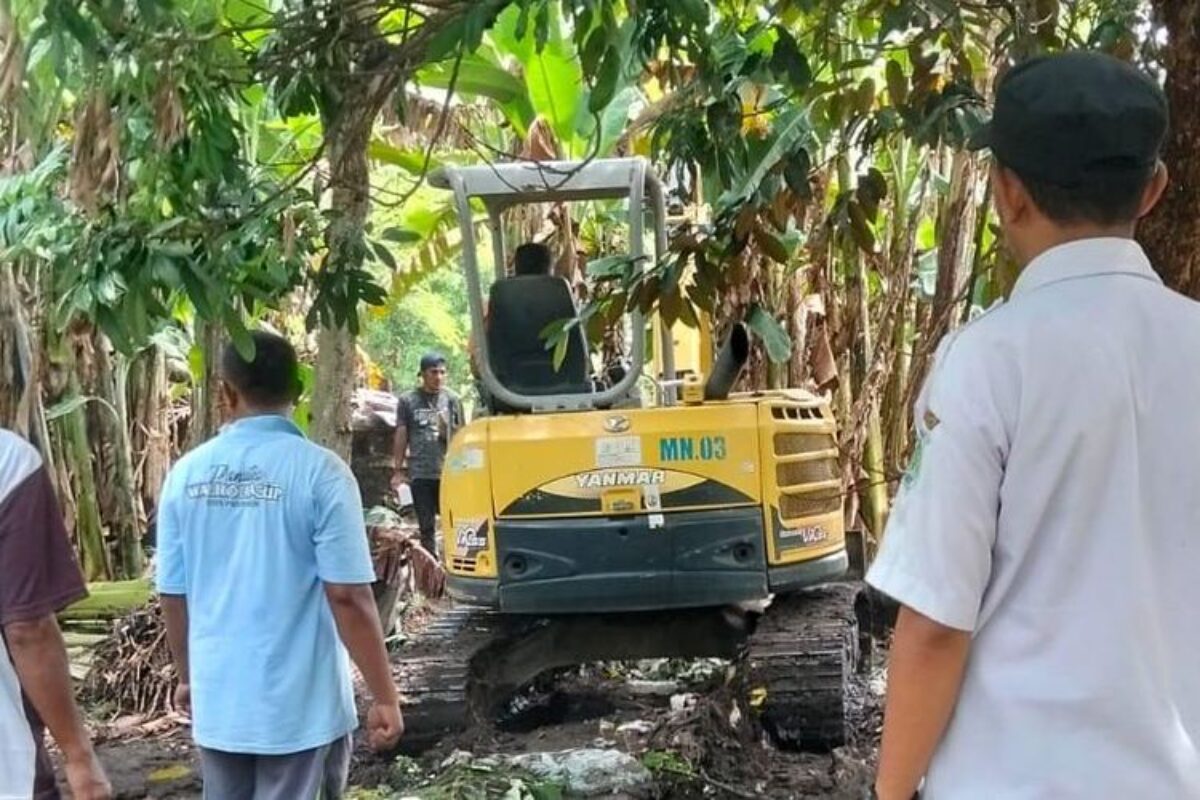 Tanggul Sungai Welang Jebol Imbas Hujan Deras dari Wilayah Hulu Pasuruan