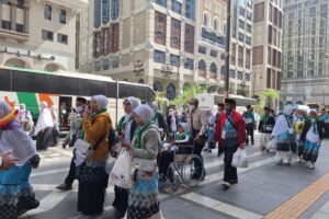 Tiga Kloter Perdana Jemaah Haji Indonesia Tiba di Madinah